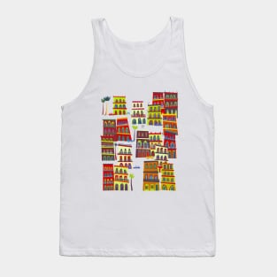 Havana Cuba Cityscape Art Tank Top